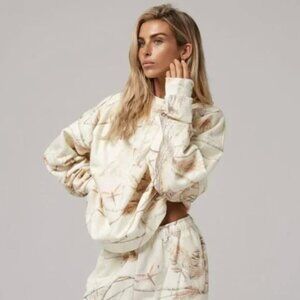 Dairy Boy Camo Crewneck in Sand (Sz XL)